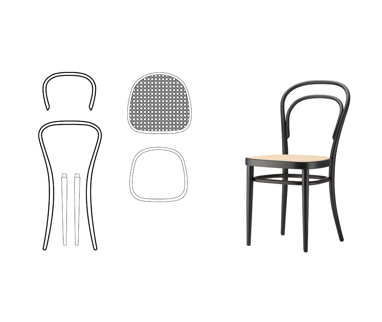 Chair No. 14 from Thonet