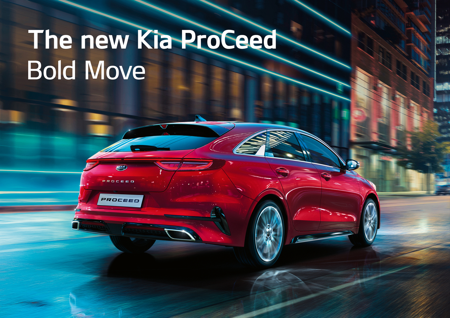 The new Kia ProCeed – Bold Move