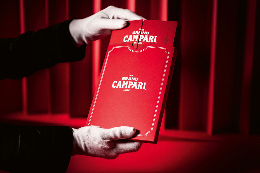 Paper Peep Show & Invitation – The Grand Campari Hotel